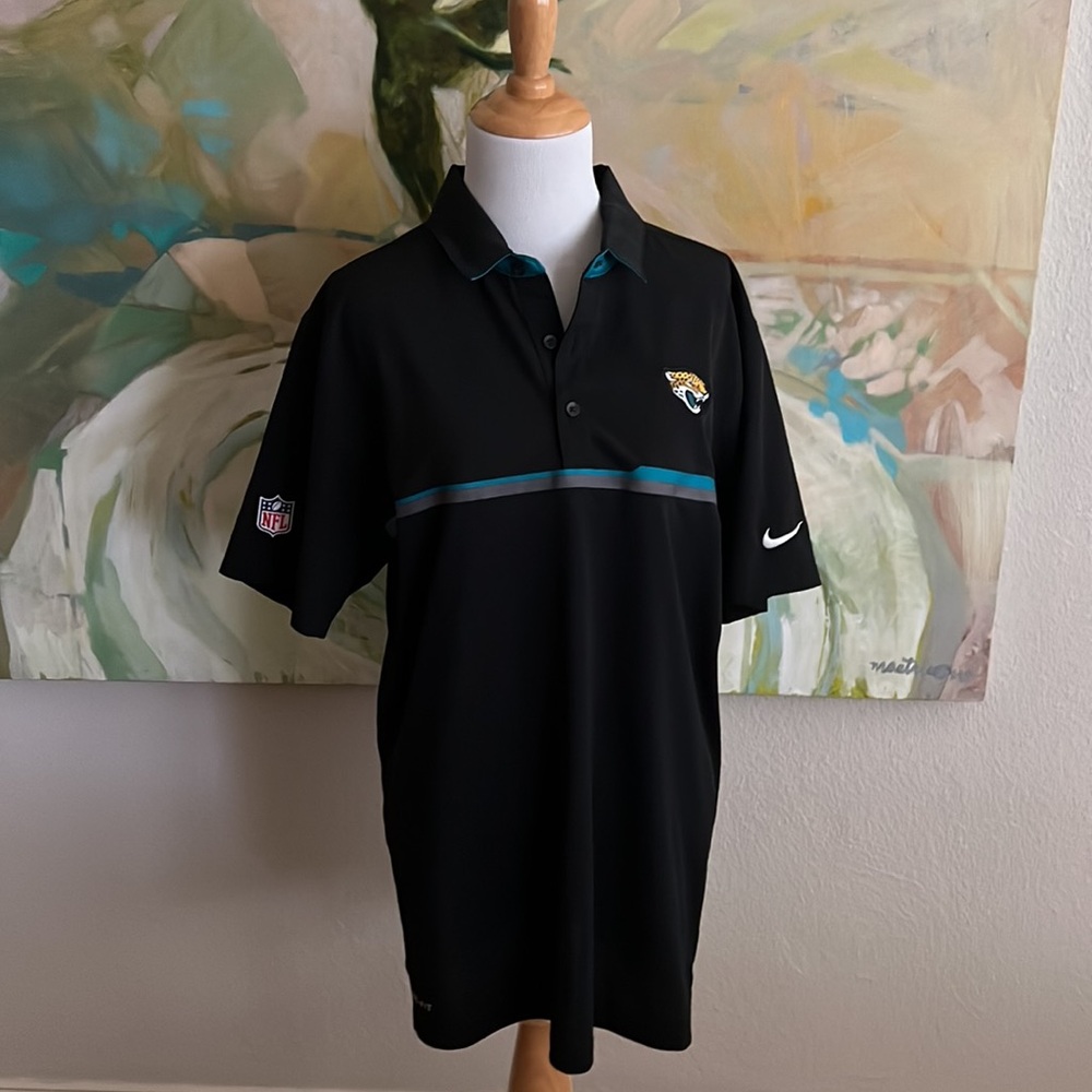 NIKE NFL Onfield apparel Jacksonville Jaguars polo official medium men’s